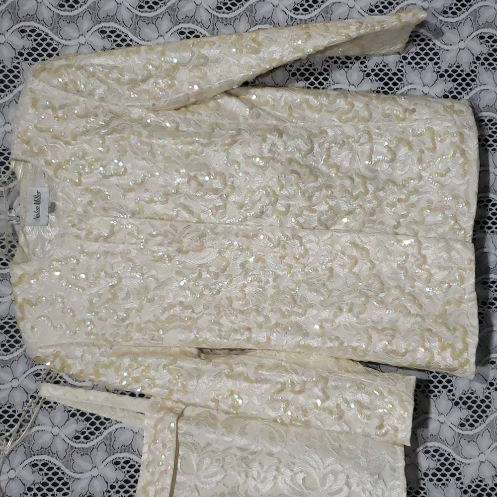Vintage Nolen Miller embellished  Blazer and Cami